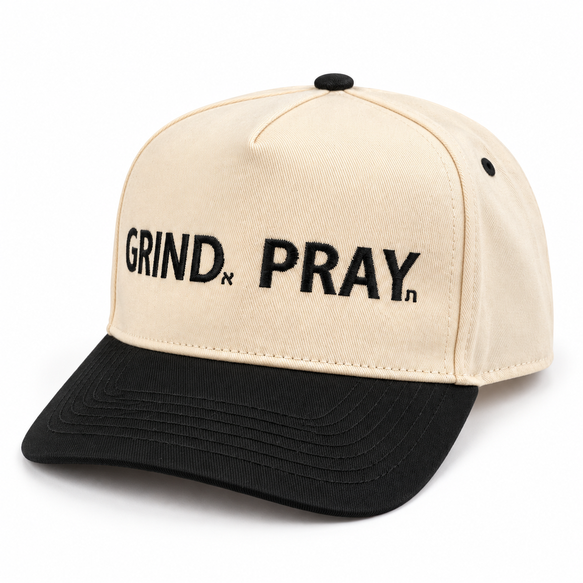 Grind. Pray. League snapback