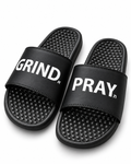 Black Grind.Pray. slides main product view